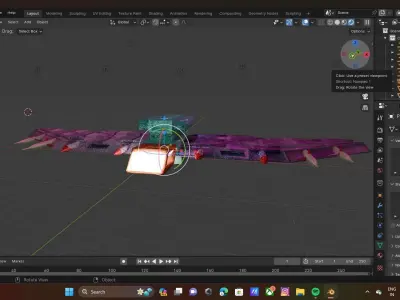 airoplane Low-poly 3D model