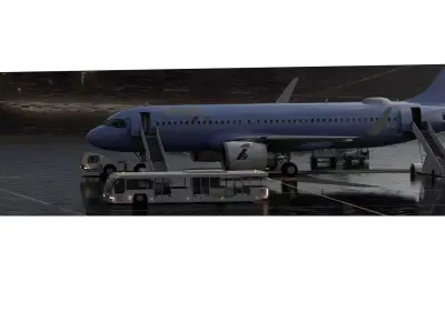 Airbus A320 neo 3D model