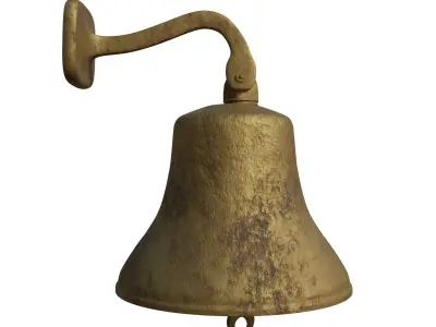 Bar Bell Free low-poly 3D model