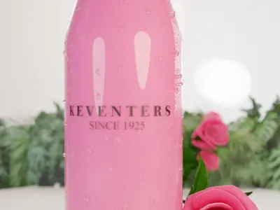 3D Juice bottle 3D model