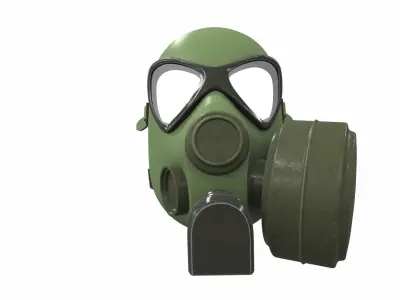 Gas Mask 03 3D model