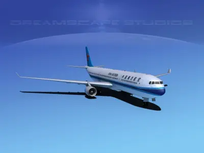 Airbus A330-300 China Southern  3D model