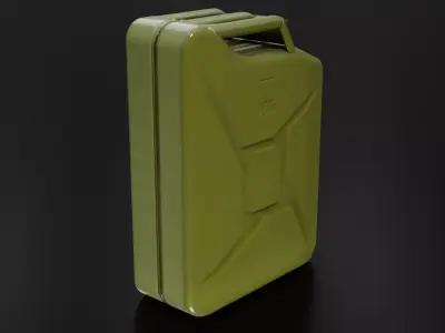Military Fuel Can 03 3D print model