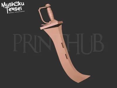 Mushoku Tensei Jobless Reincarnation - Eris Boreas Greyrat sword 3D print model
