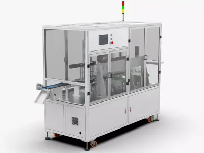 Lithium Battery Size Testing Machine 3D model