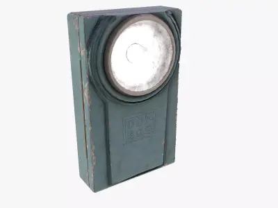 DomGos Flashlight PRL Low-poly 3D model