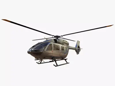Airbus EC145 3D model