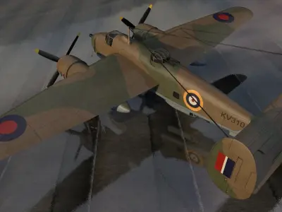 Bristol Type 163 Buckingham Mk-1 3D model