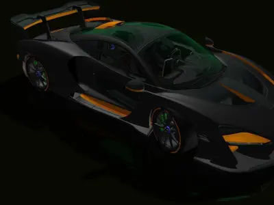 McLaren SENNA 2019 Free 3D print model