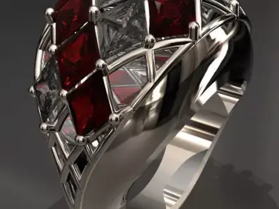 Rendering Anello D Free 3D model