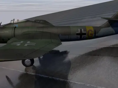 Blohm und Voss Bv-P 194 3D model