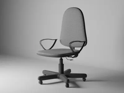 Office chair Free 3D model 4