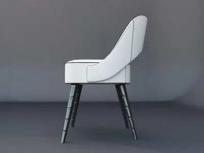 Mangare chair Free 3D model