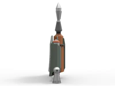 Boba Fett Jetpack from Star Wars The Empire Strikes Back 1980 3D print model