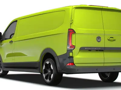 Volkswagen Transporter L2H1 2024 3D model