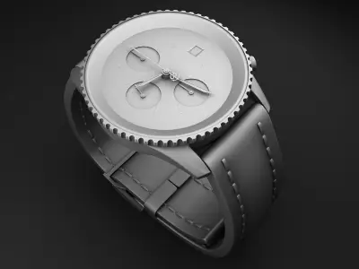 Breitling Old Navitimer II 3D model