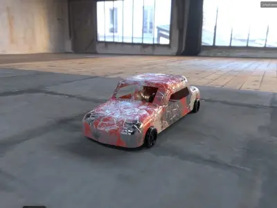 car 3 Free low-poly 3D model