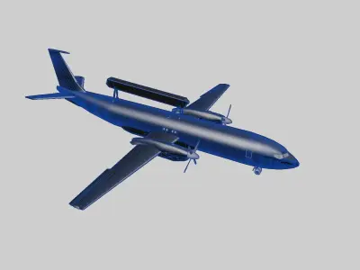 Airborne Early Warning and Control 3D model