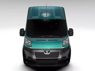 Peugeot Boxer Van L4H3 2015 3D model