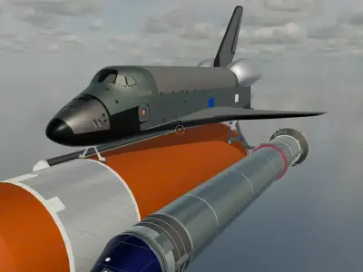 NASA Inspired Space Shuttle 3D model