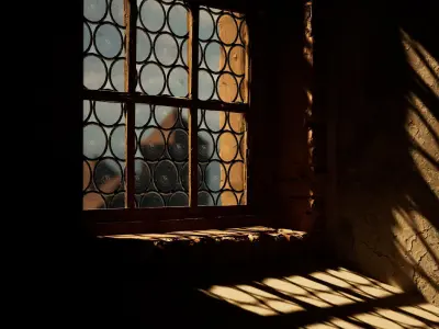 Medieval crown glass PBR-Texture Texture