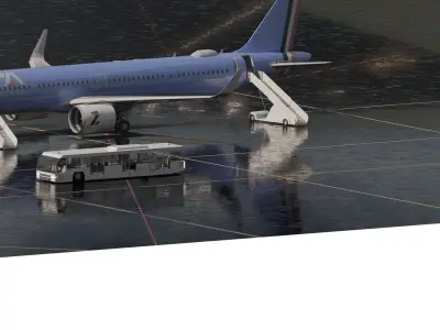 Airbus A321 neo 3D model