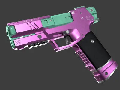 Cyberpunk 2077 - MILITECH M-76E OMAHA 3D model