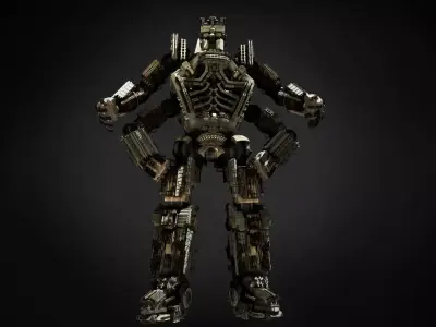 mech character 3D 3D model