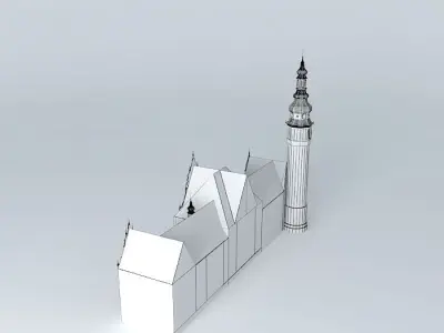 Academy Building Free 3D model