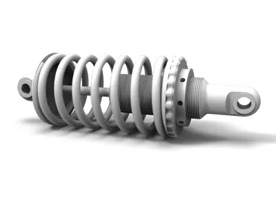 Suspensions suspension spring 3D model
