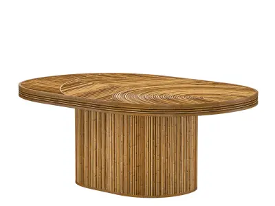 Coffee table fish 3D model