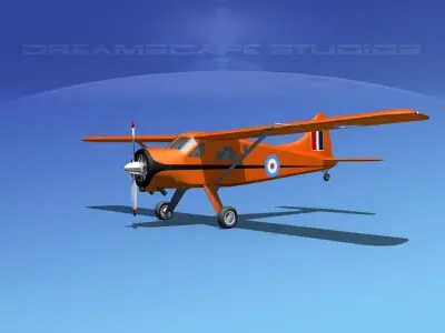 Dehaviland DH-2 Beaver RNZAF 3D model