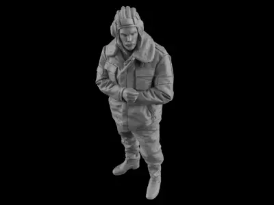 Tank Crew 3D print model