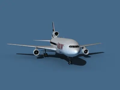 Lockheed L-1011-50 Arrow 3D model