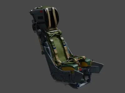 Martin Baker Mk10 Ejection Seat for Tornado GR1 3D print model