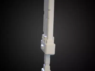 Stylized Sword 13 3D model