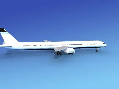 Boeing 757-300 Corporate 5 3D model