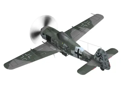 Focke Wulf - FW190 F8 - SG3 3D model