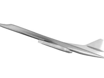 Tupolev Tu-160 3D model