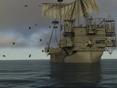 Silent Mary Ghost 3D model