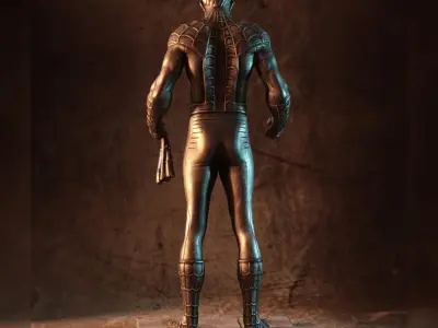 Spiderman - Peter Parker 3D Model Ready to Print STL 3D print model