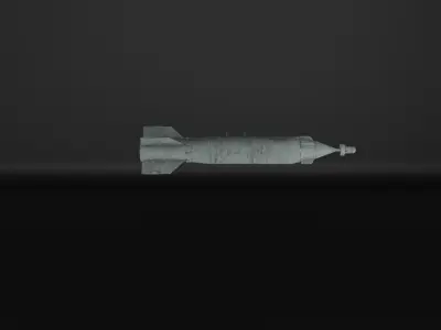 bombs assets 3D model Low-poly 3D model