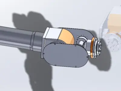 6 axis robots 3D model