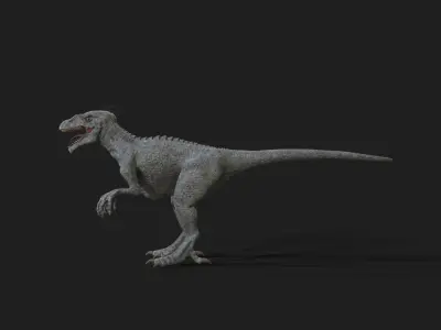Dinosaurs Velociraptor Hybrid 3D model 3D model