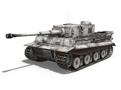 Panzer VI - Tiger - 427 - Early Production 3D model