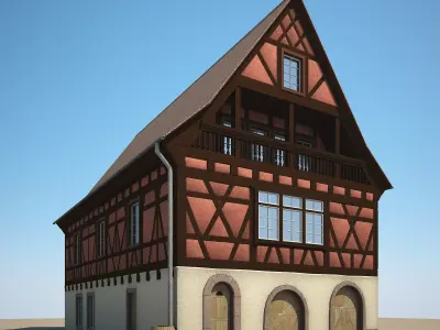 Medieval House II 3D model