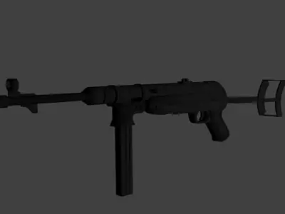 MP40 - ww2 Free 3D model
