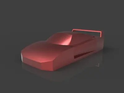 Ferrari F40 With teorical for complete the series of tutorial 3D model