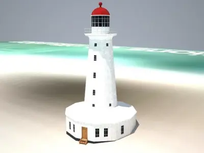 Australian Lighthouses 3D Model Collection