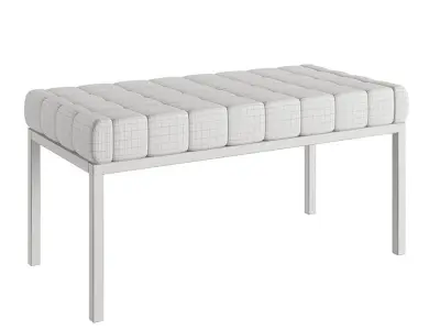 Basic bench Free 3D model